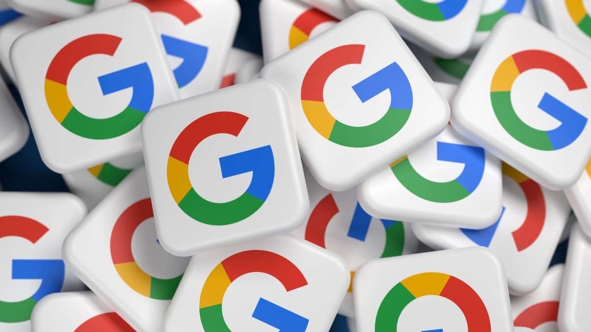 Logos do Google em 3D