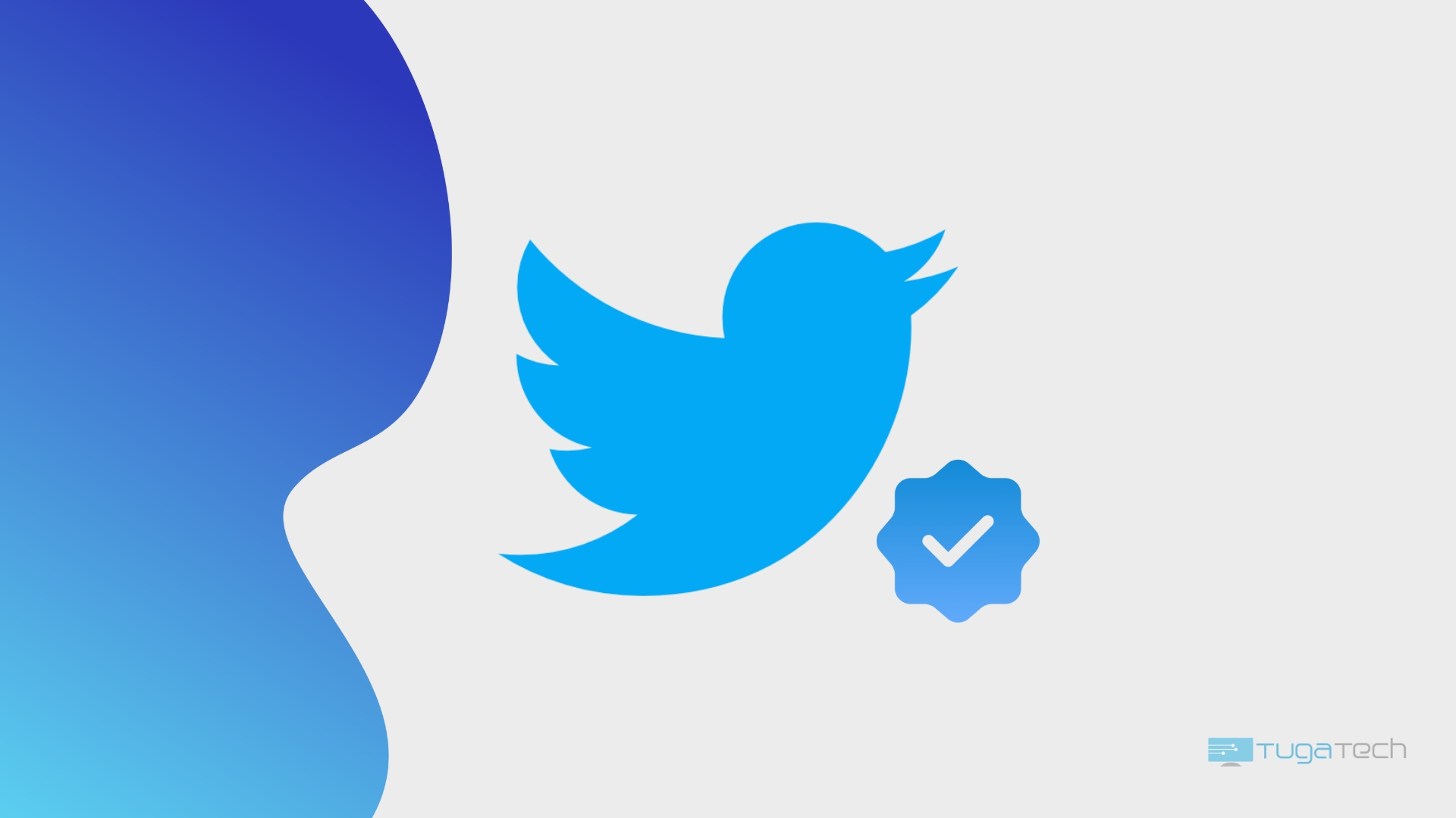 Twitter com sinal de verificado