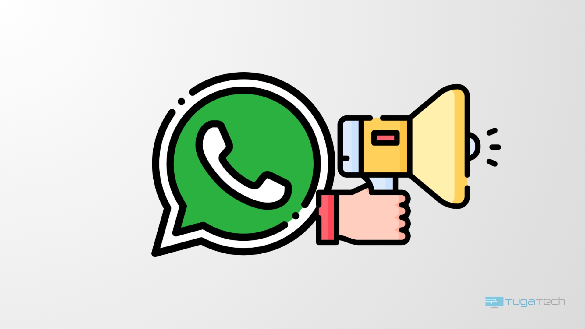 WhatsApp a gritar em campanha