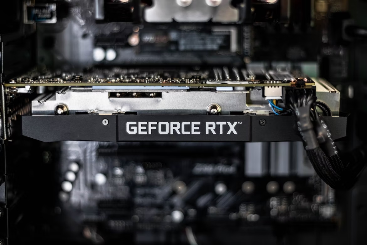 NVIDIA RTX dentro de um computador