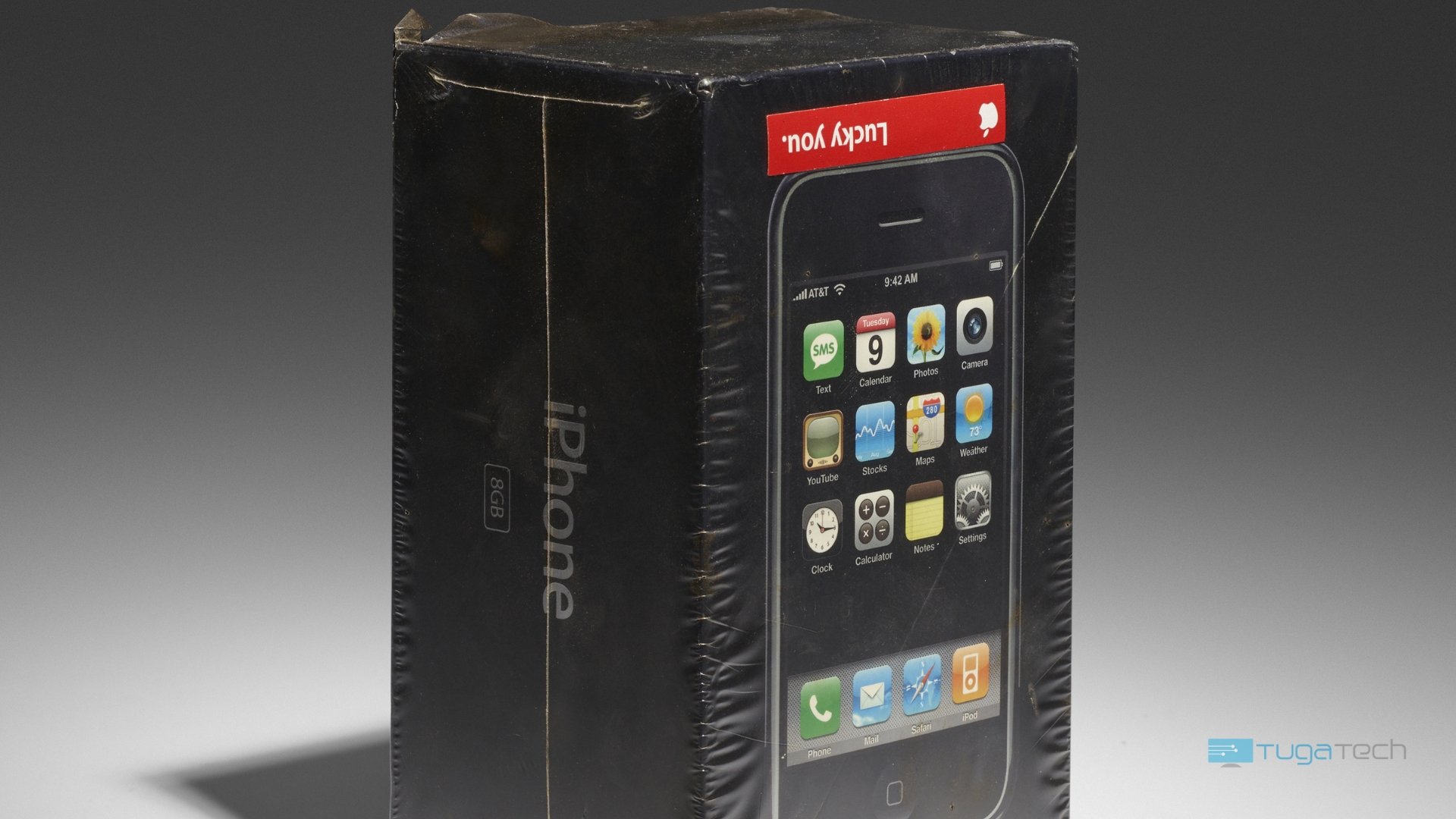 Apple iPhone original com leilão por 40000 dólares