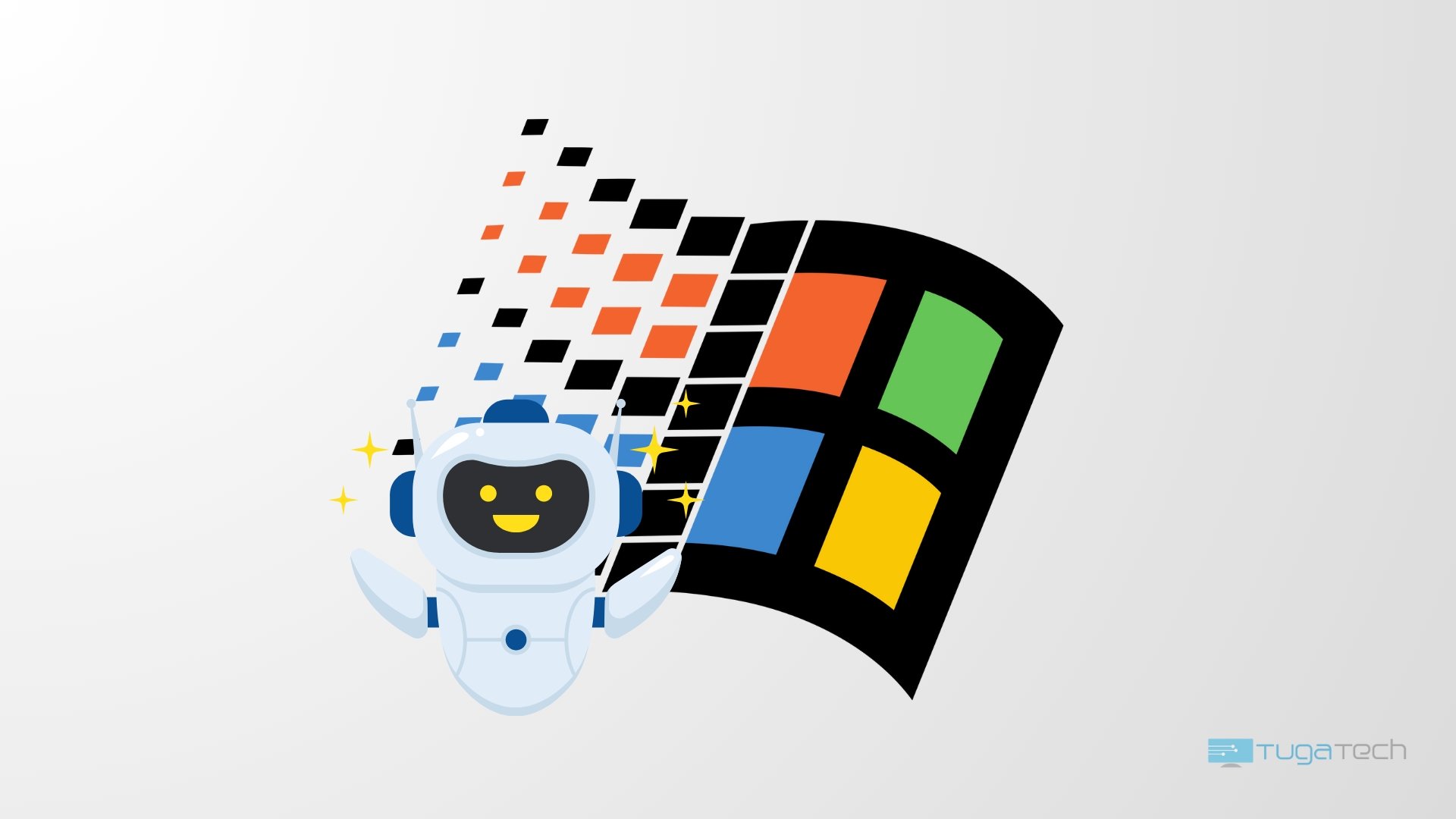 ChatGPT com Windows 95 logo