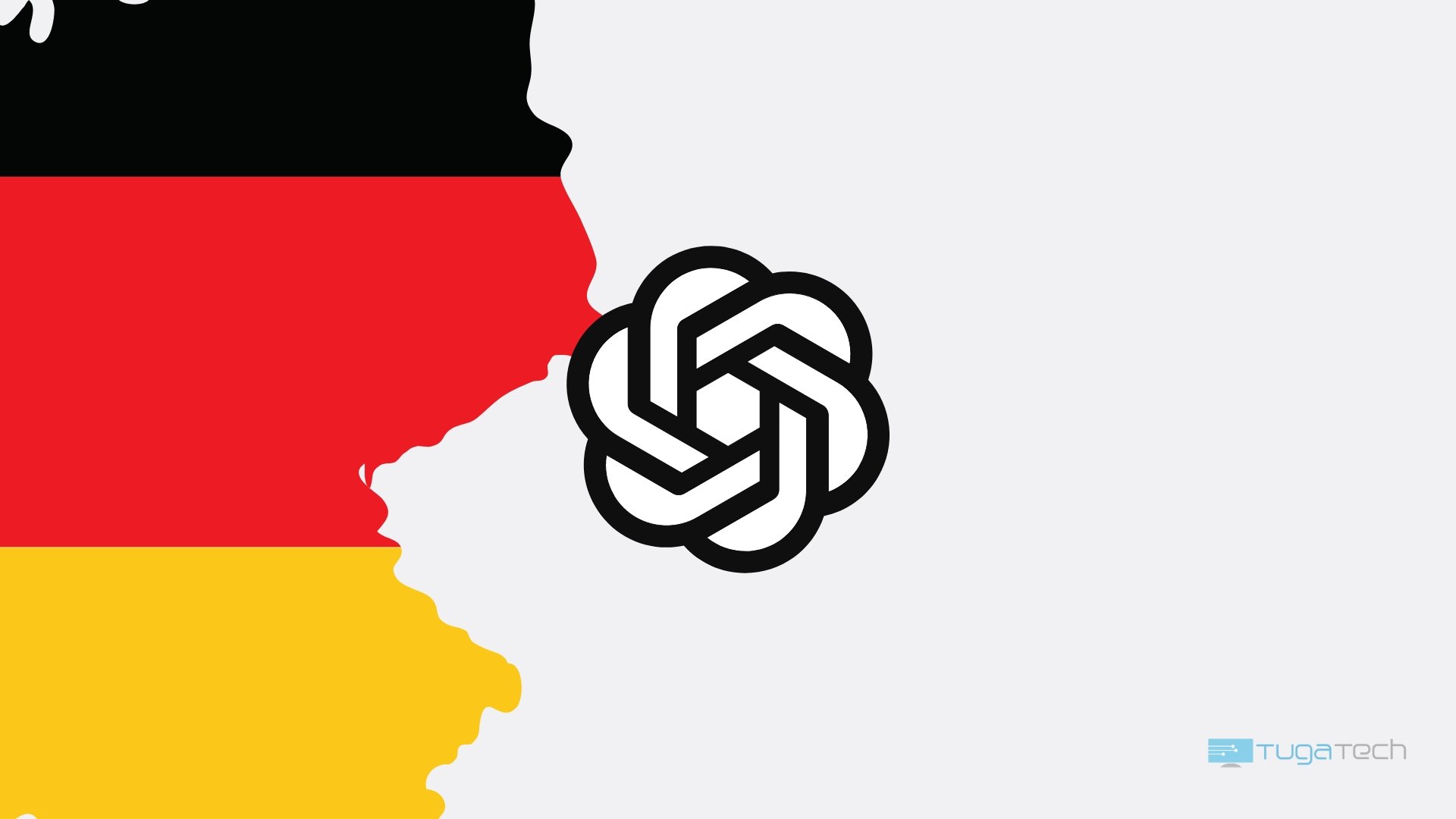 Alemanha sobre o logo da OpenAI