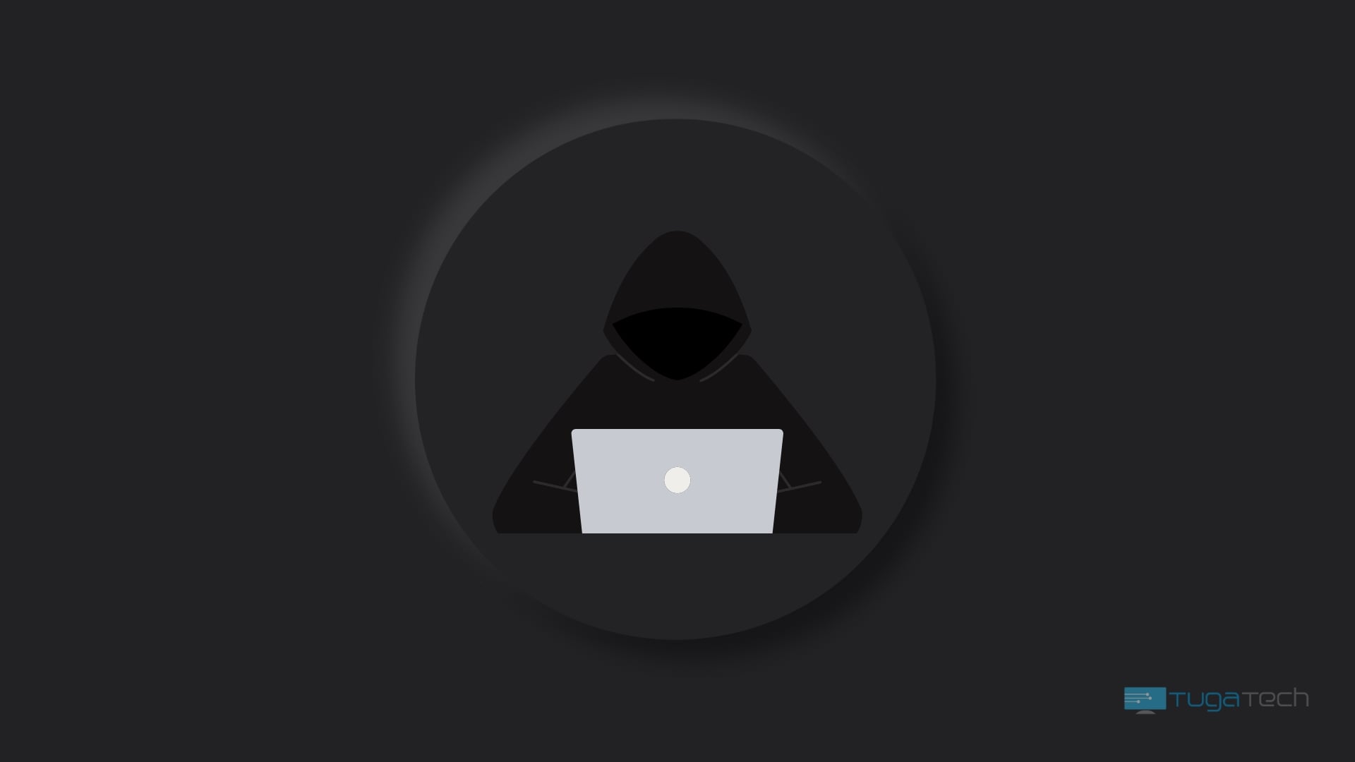 Hacker em frente de computador