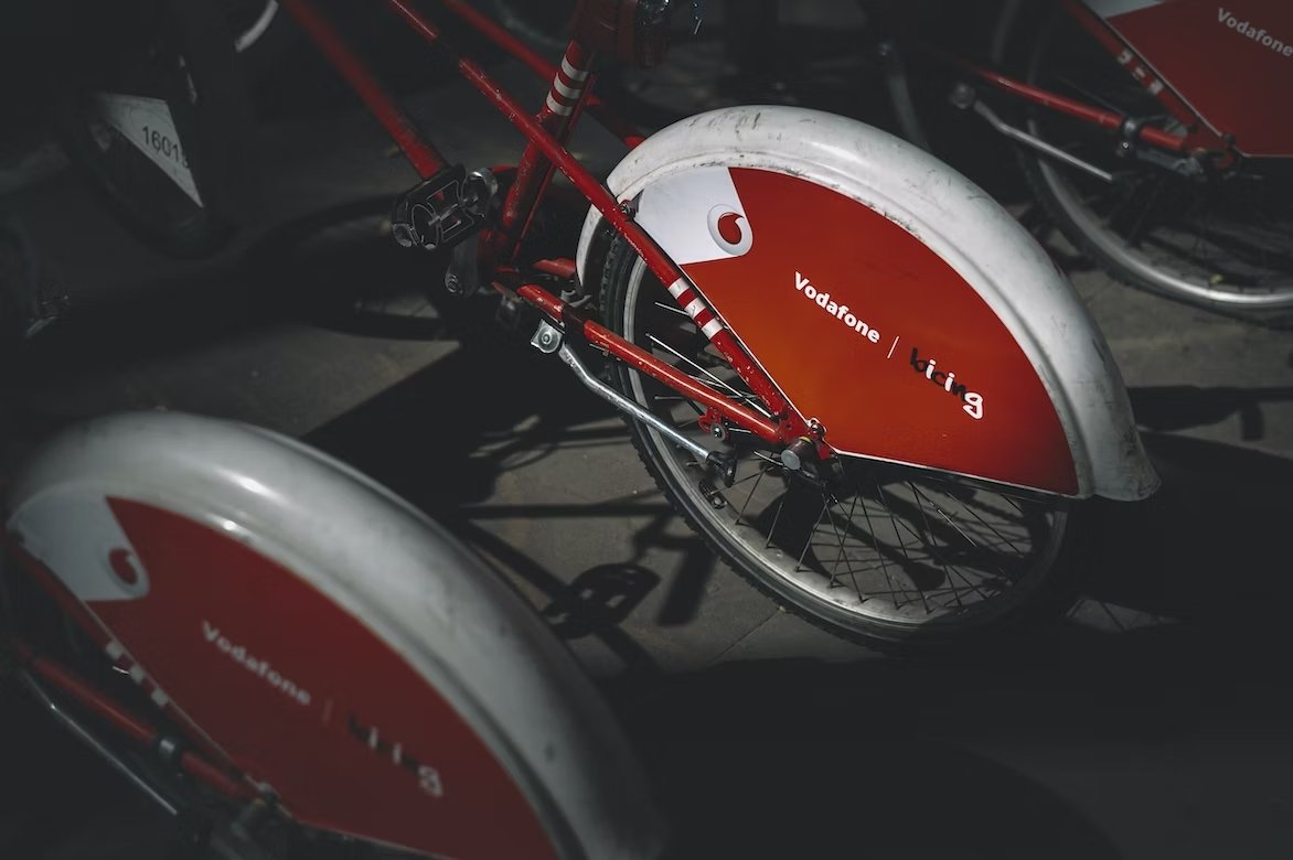Bicicleta da Vodafone