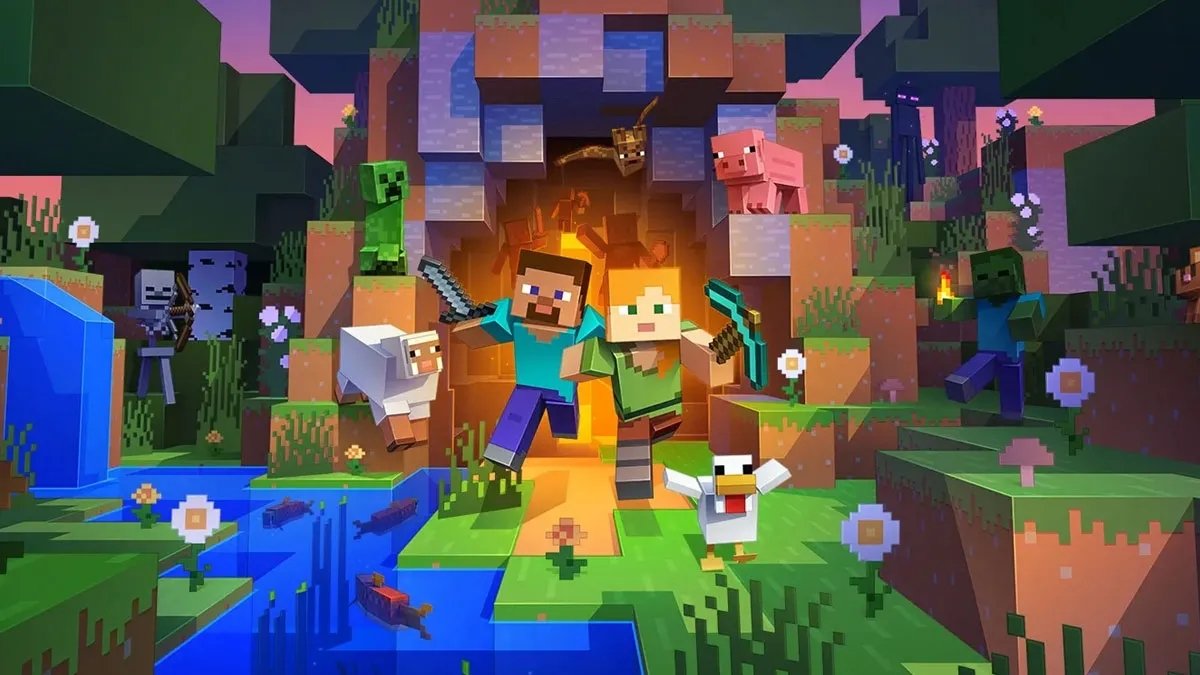 Minecraft imagem do jogo