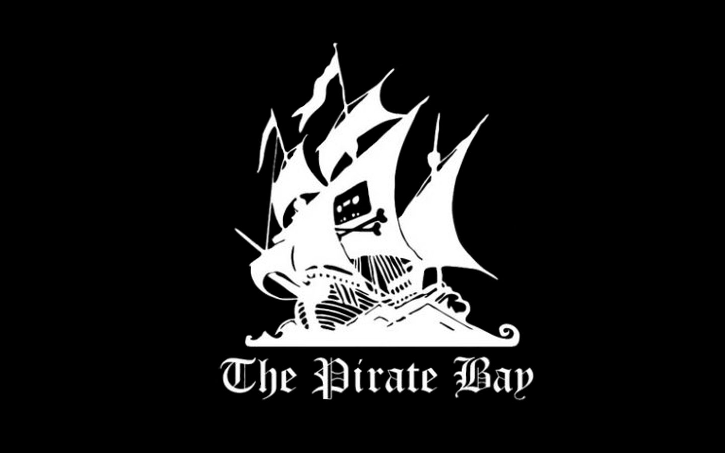 The Pirate Bay logo da plataforma