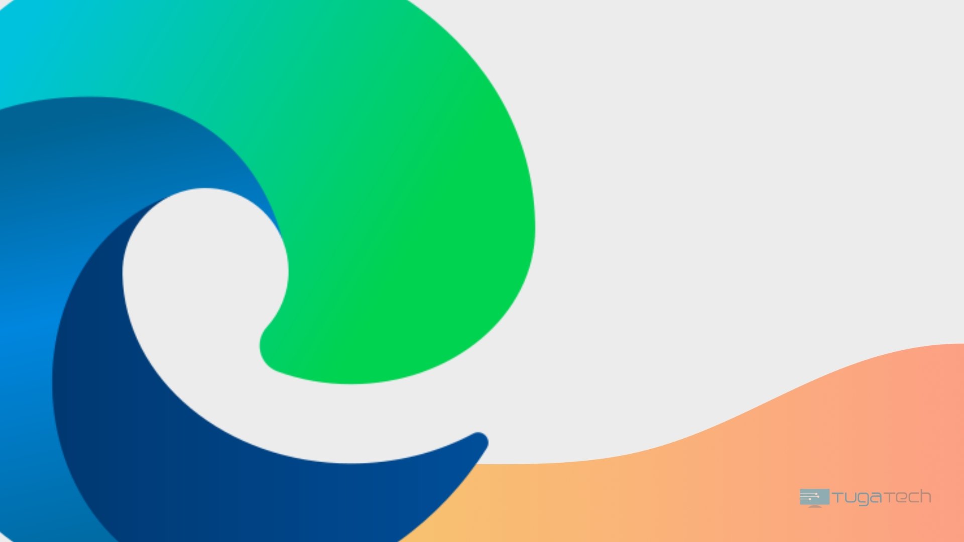 Microsoft edge logo do navegador
