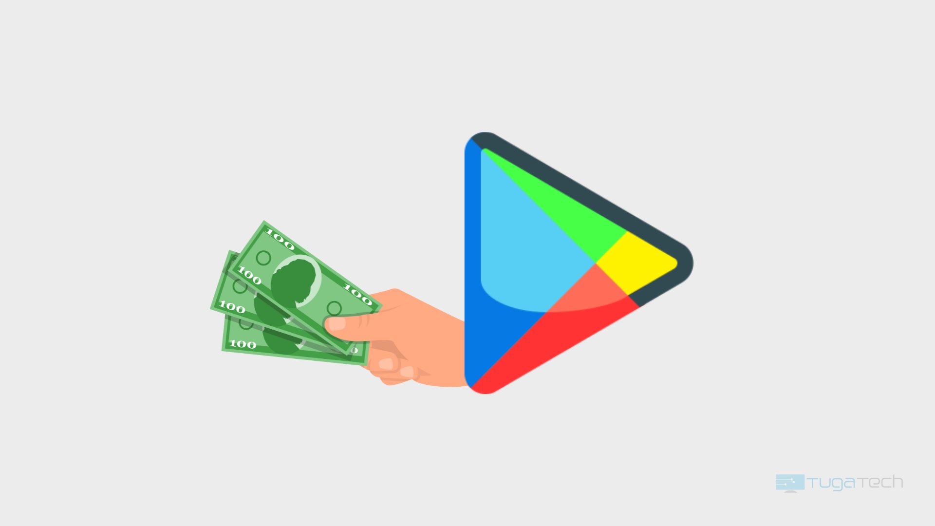 Google Play Store em pagamento