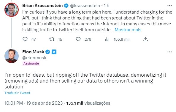 resposta de Elon musk sobre o caso
