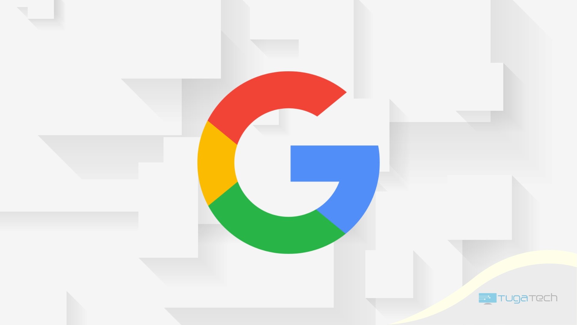 Logo da Google sobre fundo branco