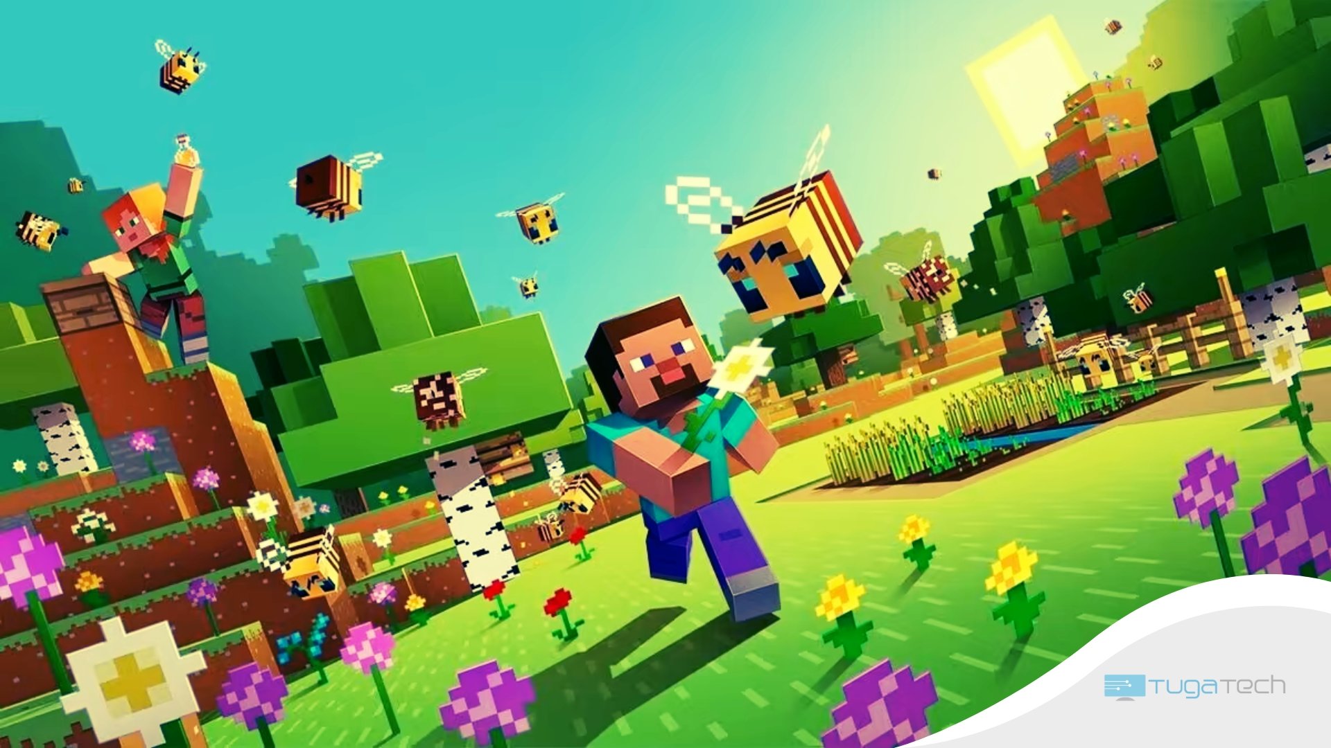 Minecraft imagem de fundo do jogo