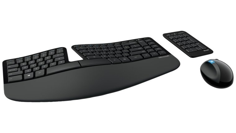 Microsoft teclado e rato