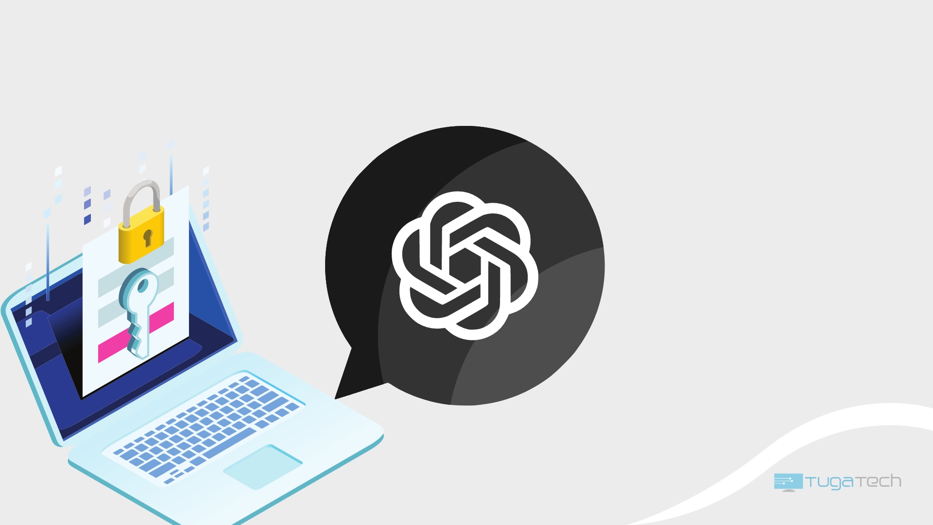 ChatGPT da OpenAI com computador e dados