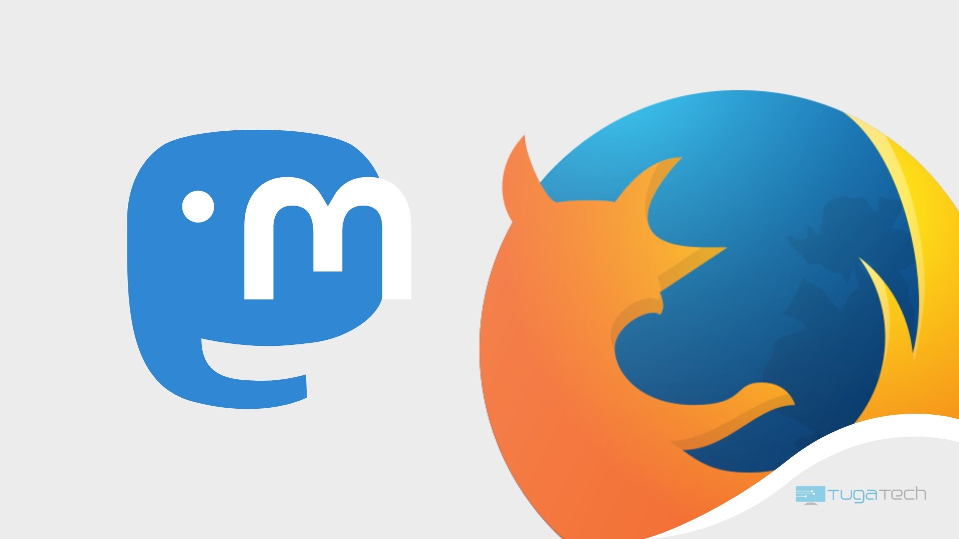 Mozilla e Mastodon em dois logos