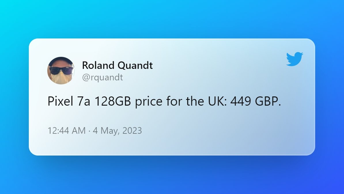 Detalhes sobre o preço de venda do Pixel 7a