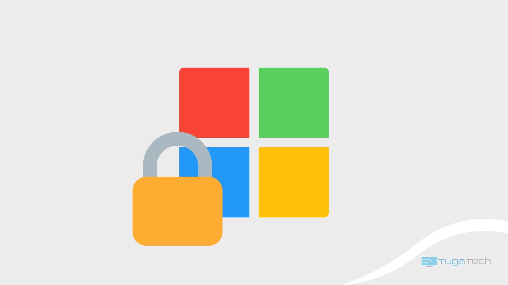 Microsoft com cadeado