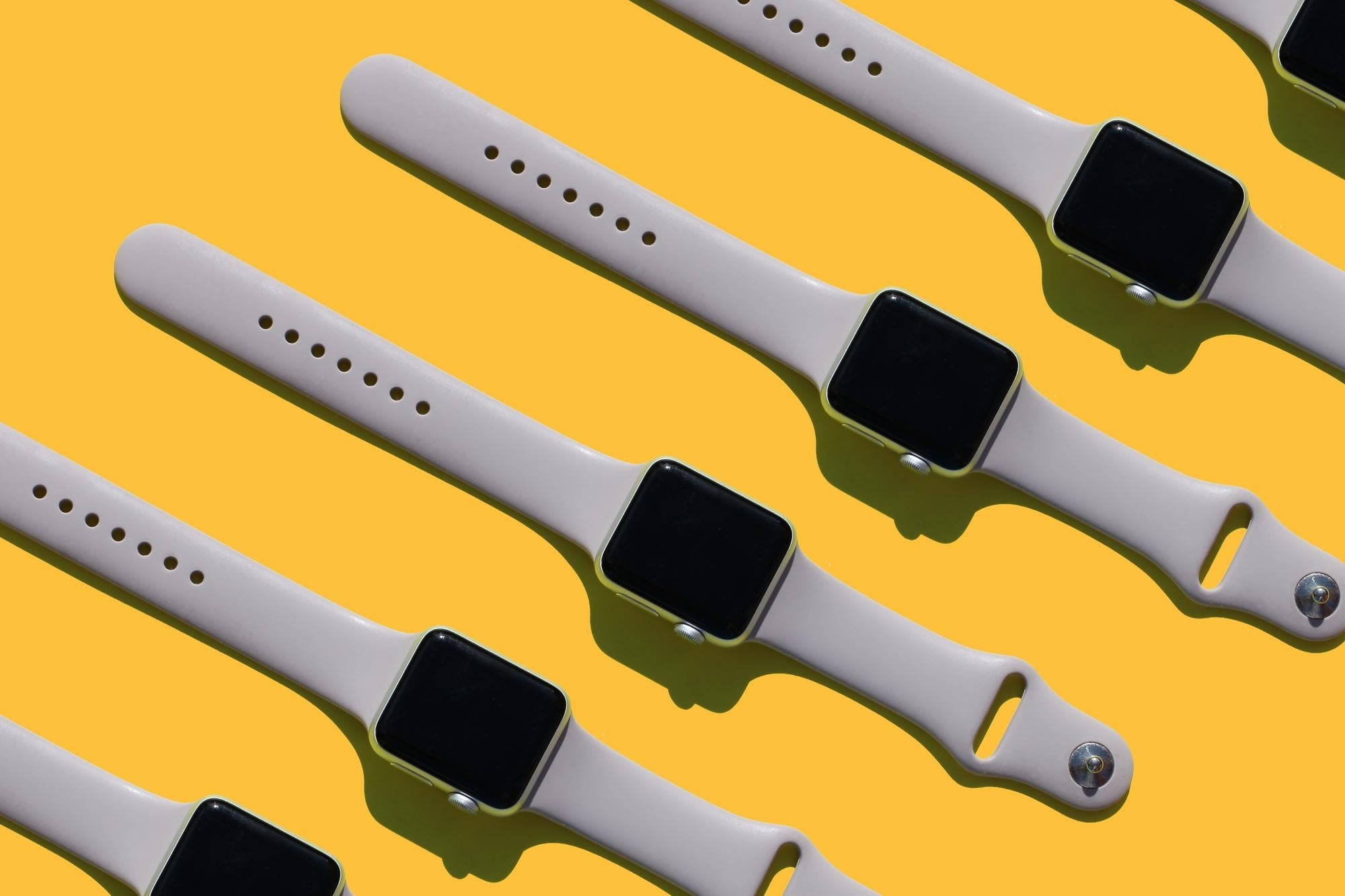 Apple Watch na mesa