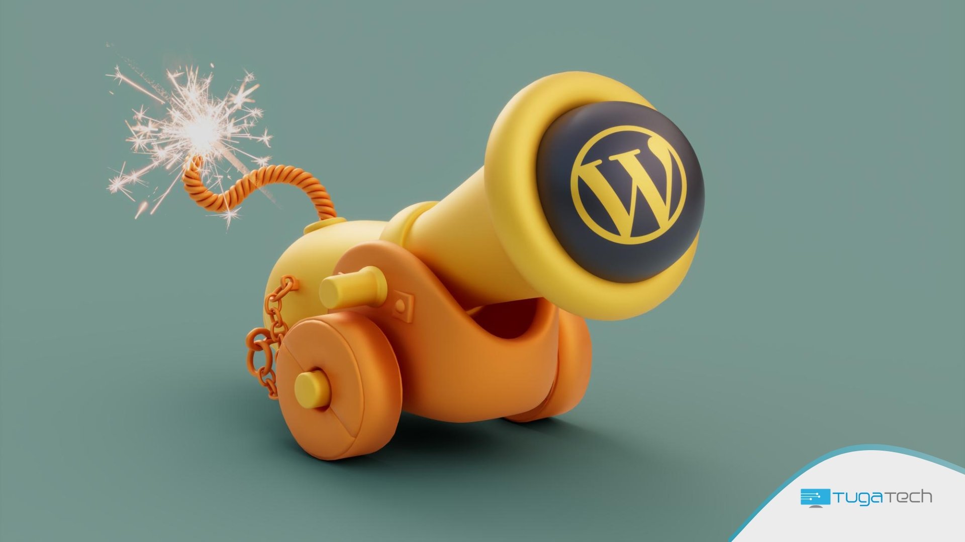 Wordpress dentro de um canhão