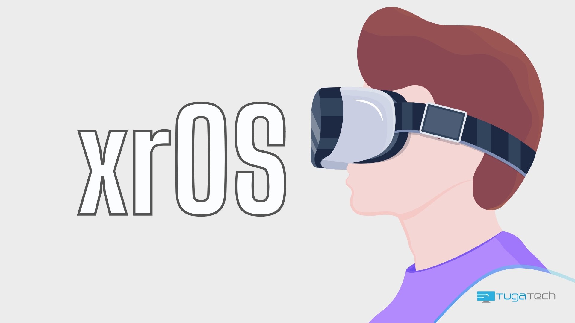 Apple xrOS sistema com VR