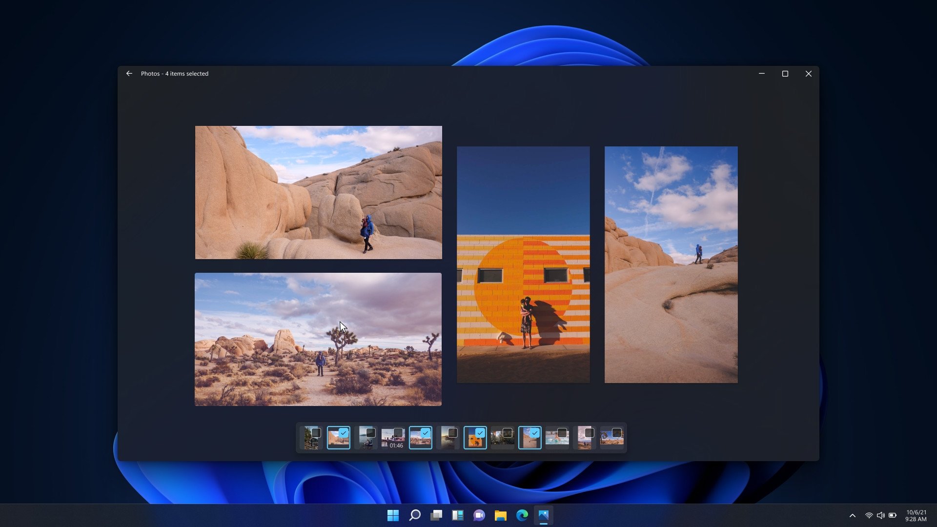 Windows 11 aplicação de fotos