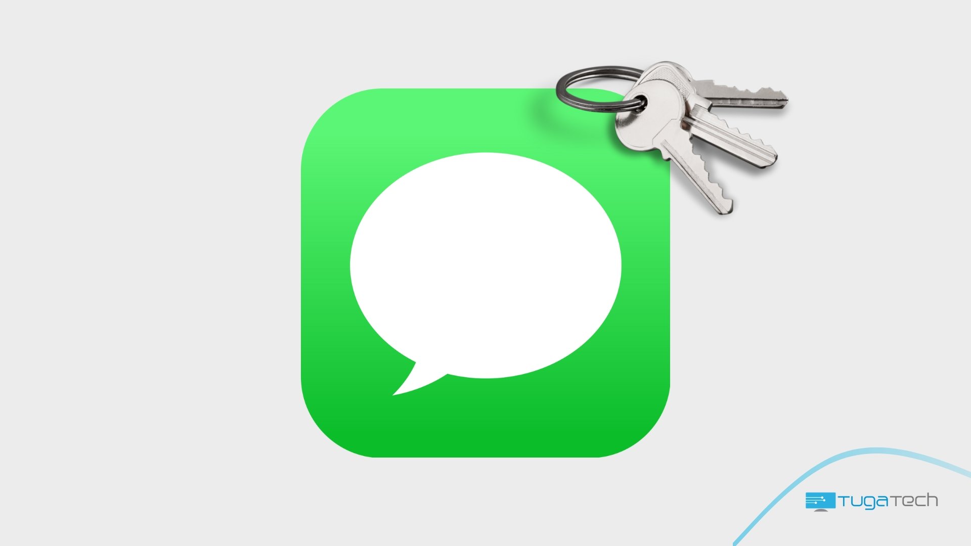 Apple com iMessage e chaves de verificação