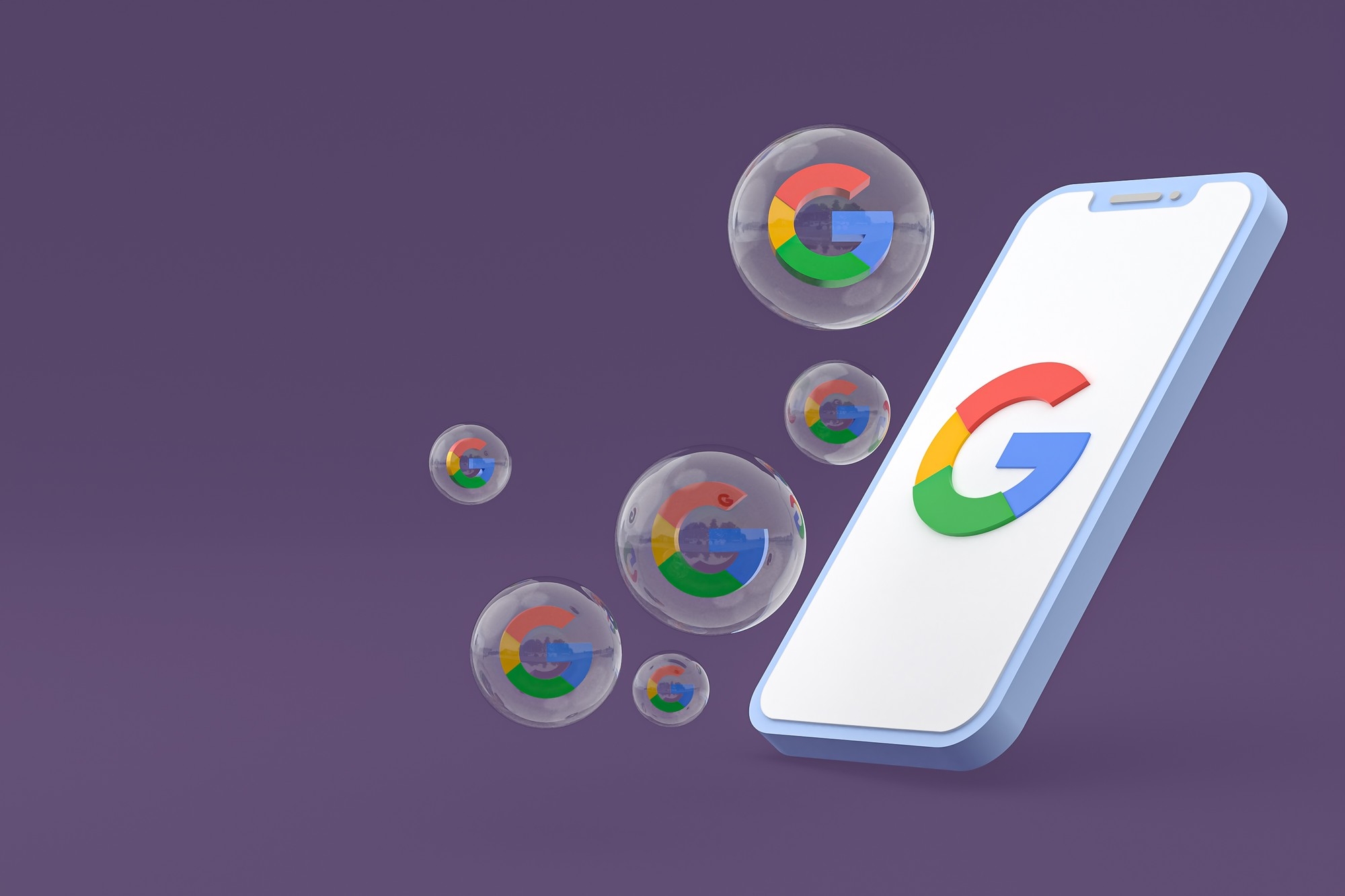 Logo da Google em smartphone