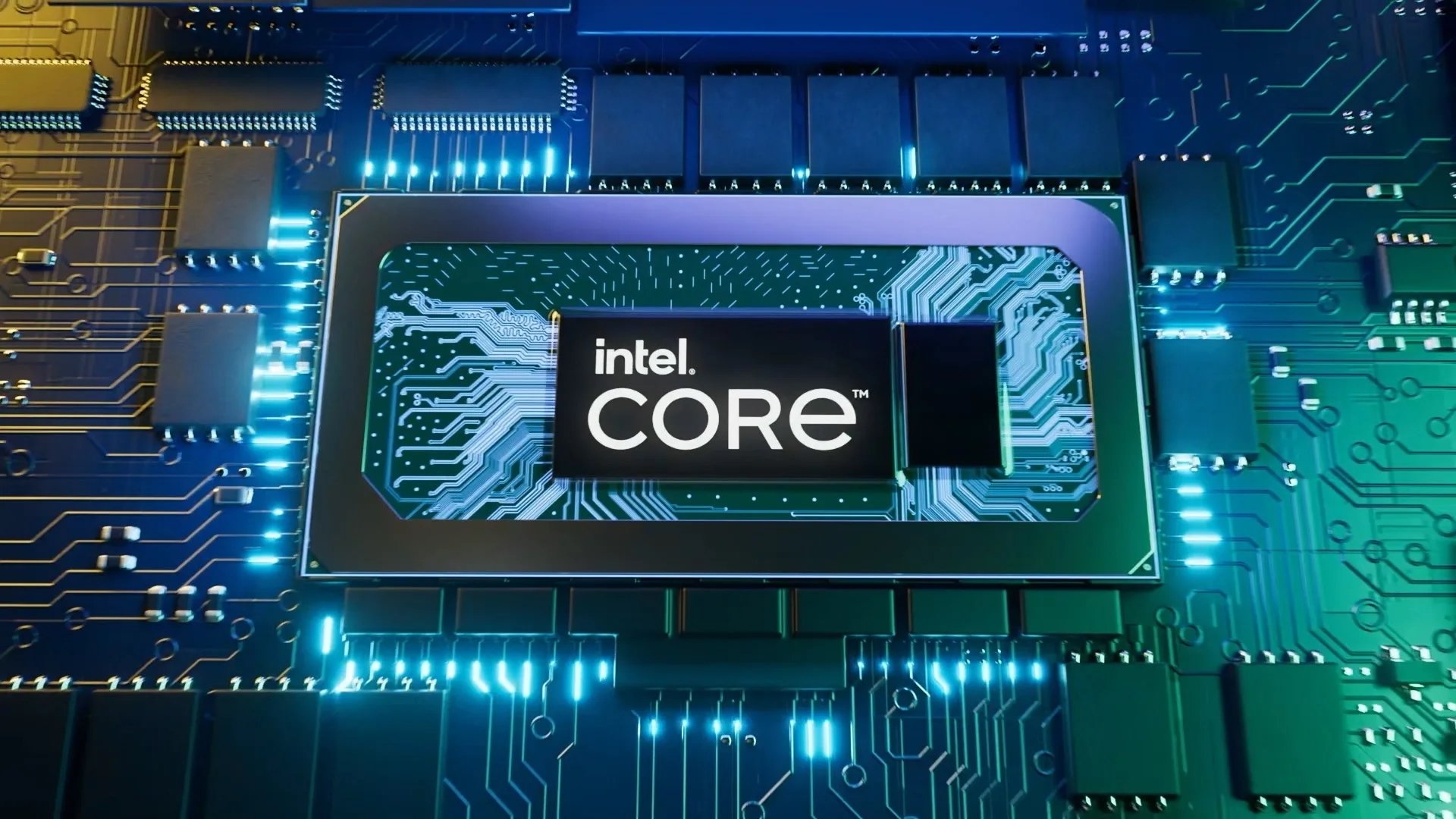 Imagem do processador Intel Core
