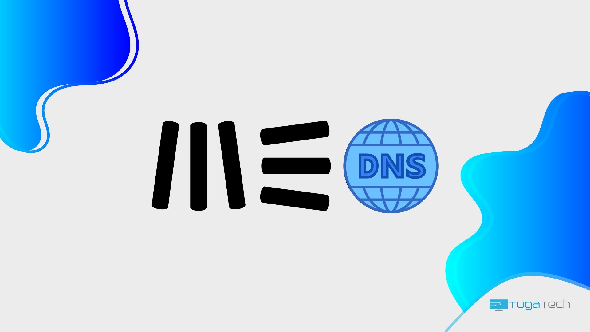 MEO com logo de DNS
