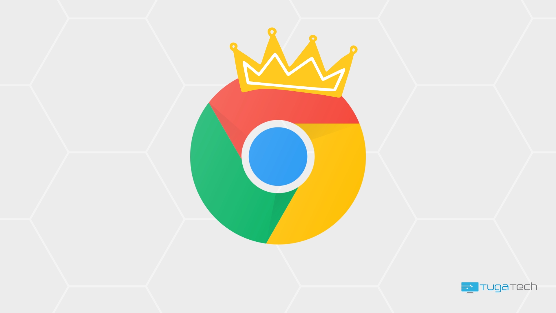 Chrome com sinal de rei