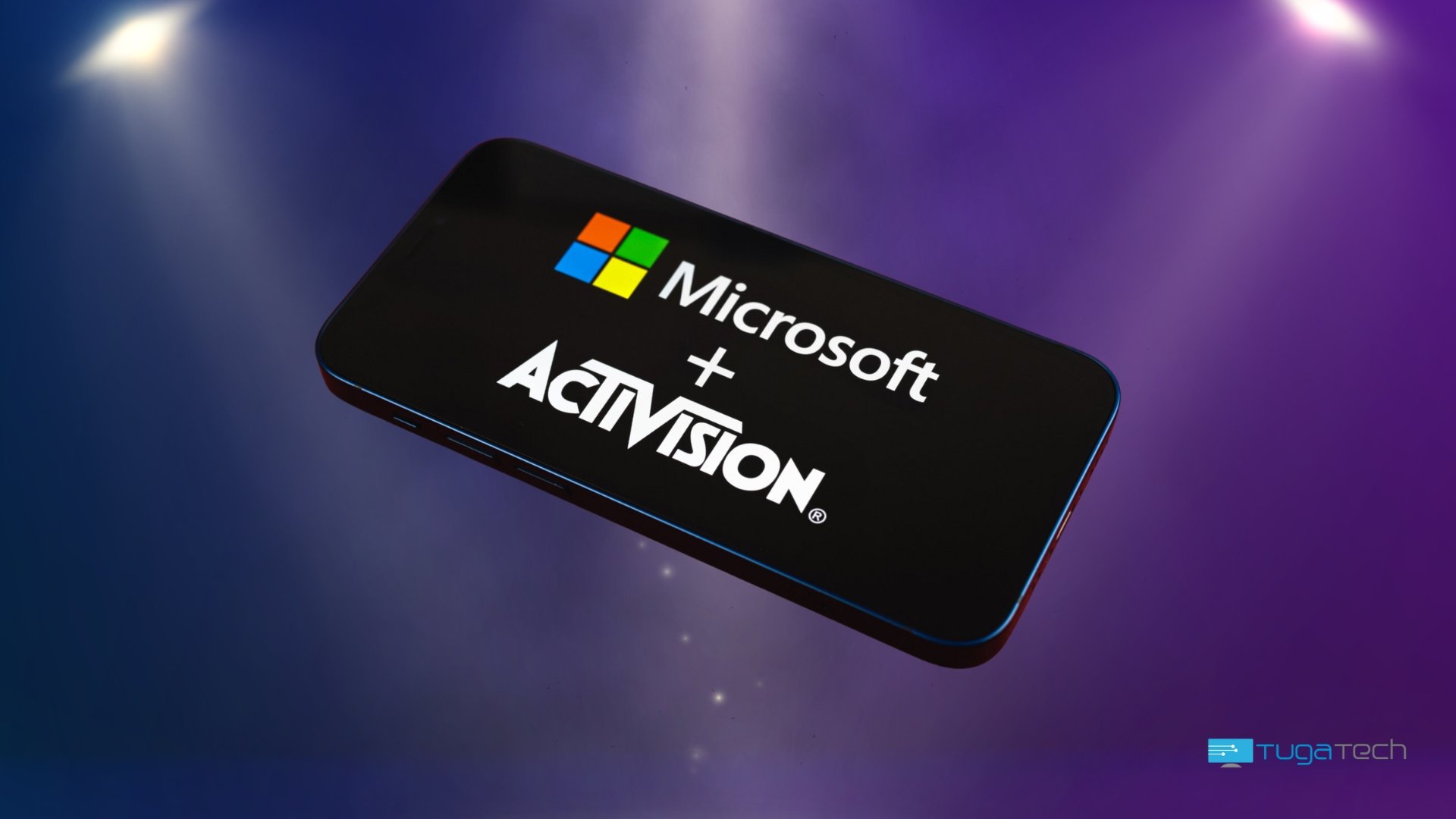 Microsoft e Activision em smartphone