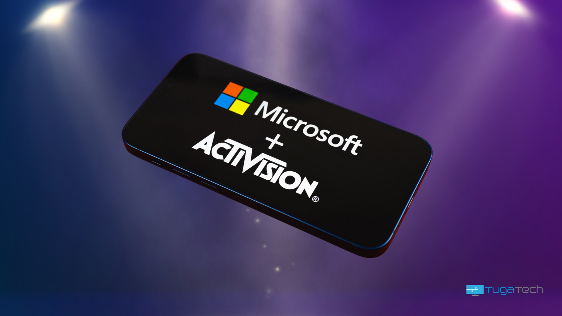 Microsoft e Activision em smartphone