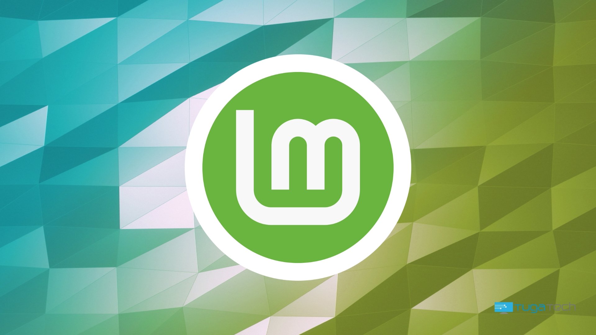 Linux Mint logo do sistema