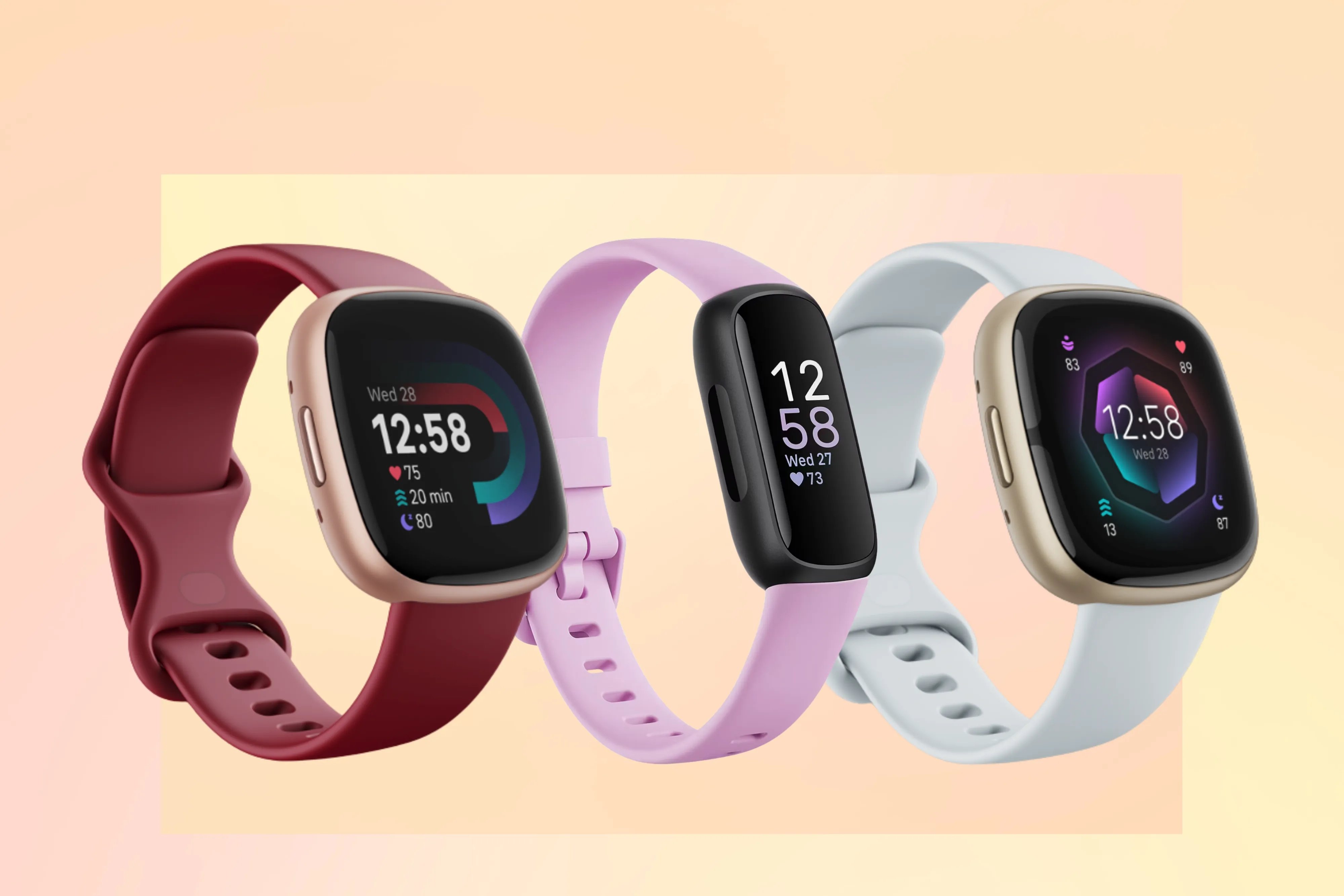 Relógios da Fitbit em destaque