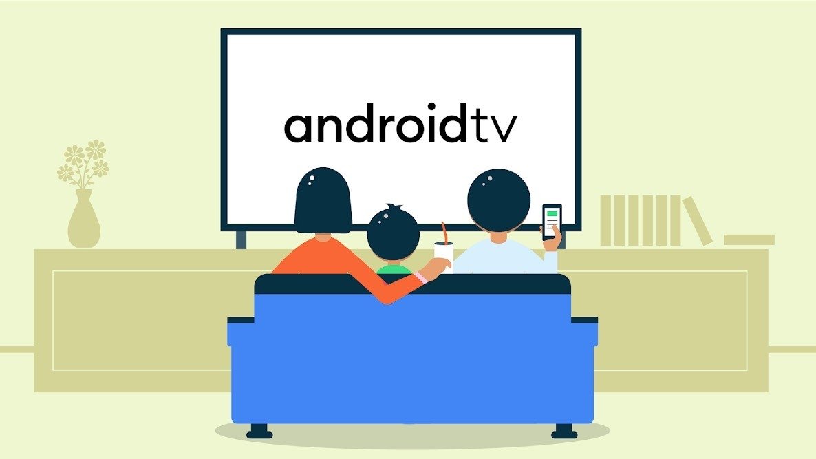 Android TV logo do sistema