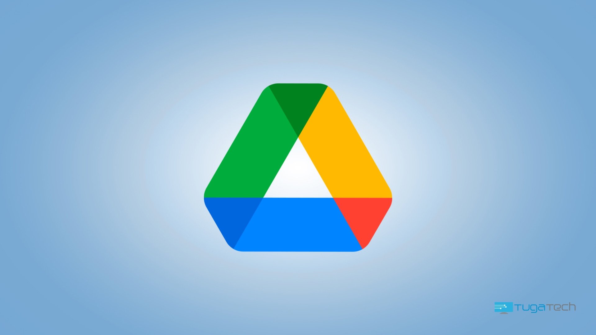 Google Drive logo da plataforma