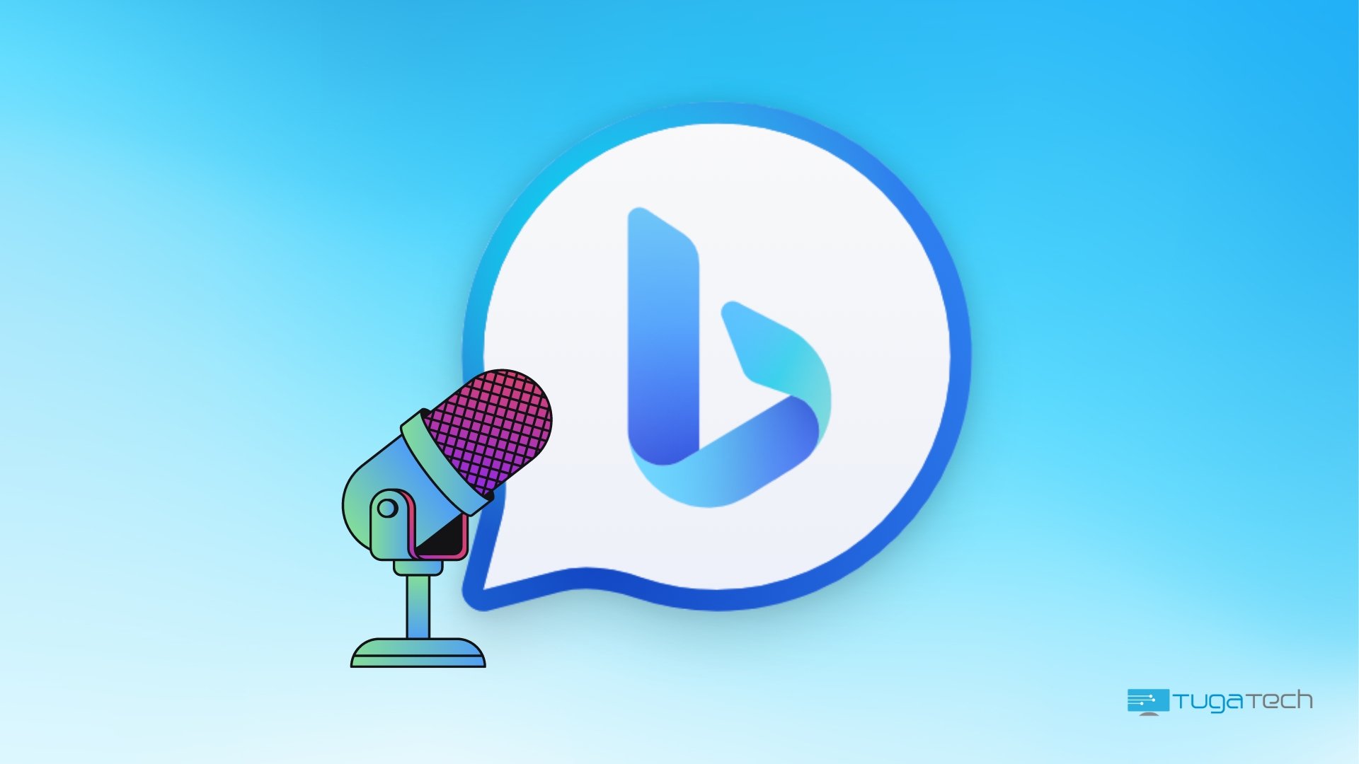Bing Chat com microfone