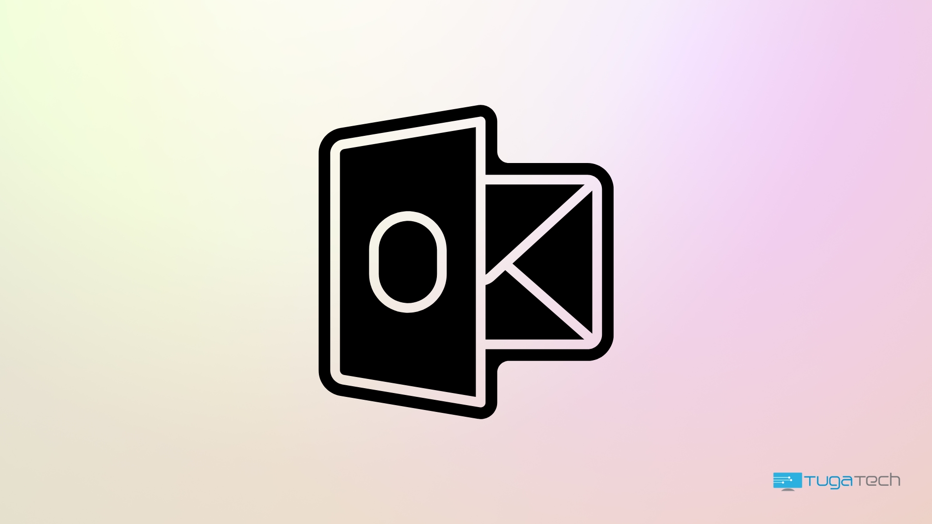 Outlook logo com sinal de calendário