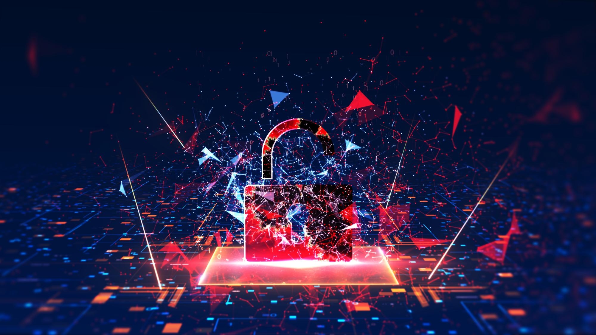 Ransomware em sistema digital