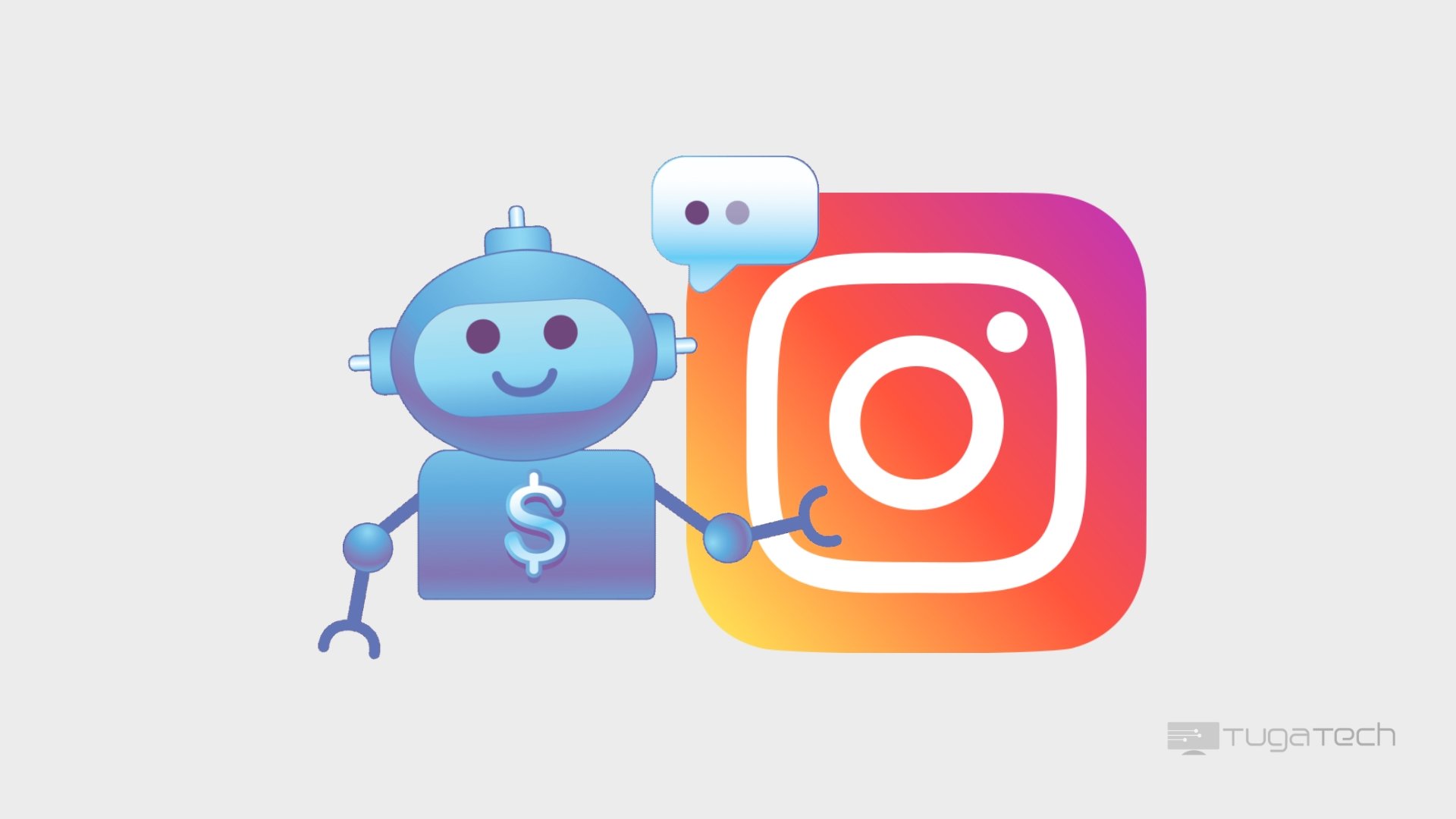 Instagram com robot de IA a comentar
