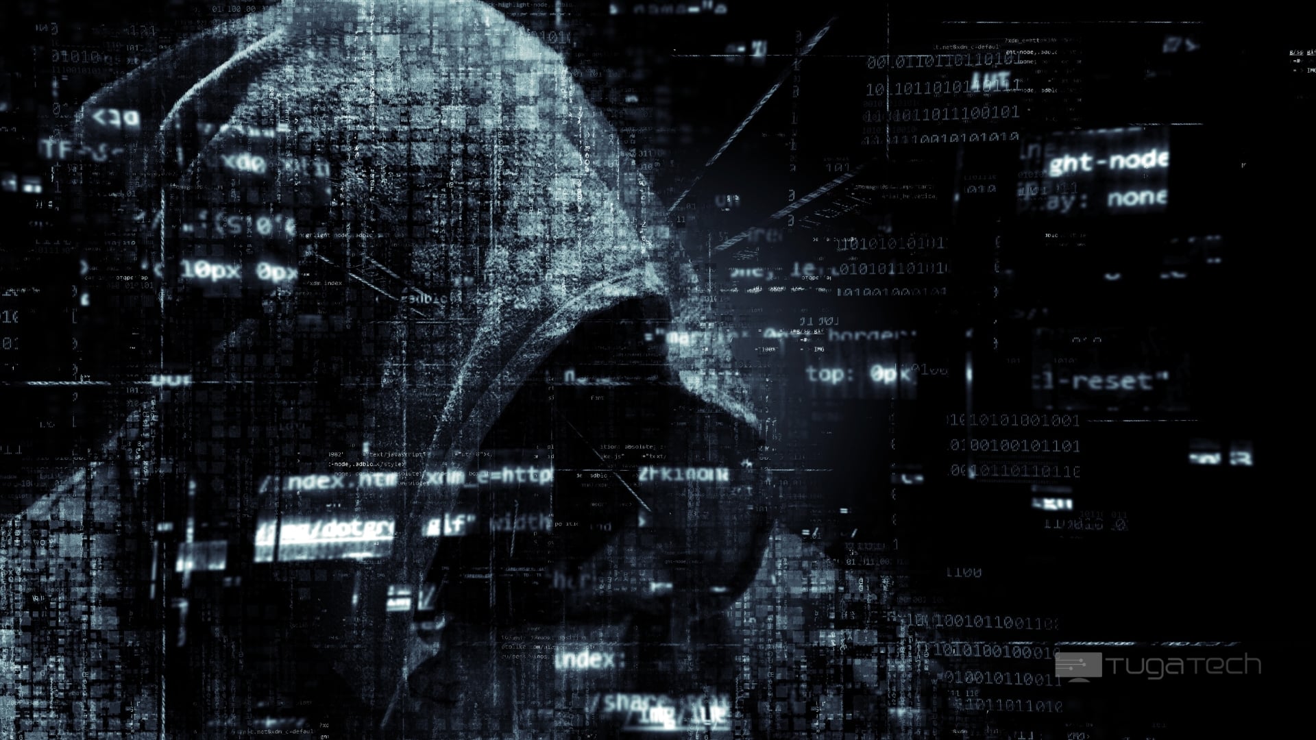 Hacker em frente de computador