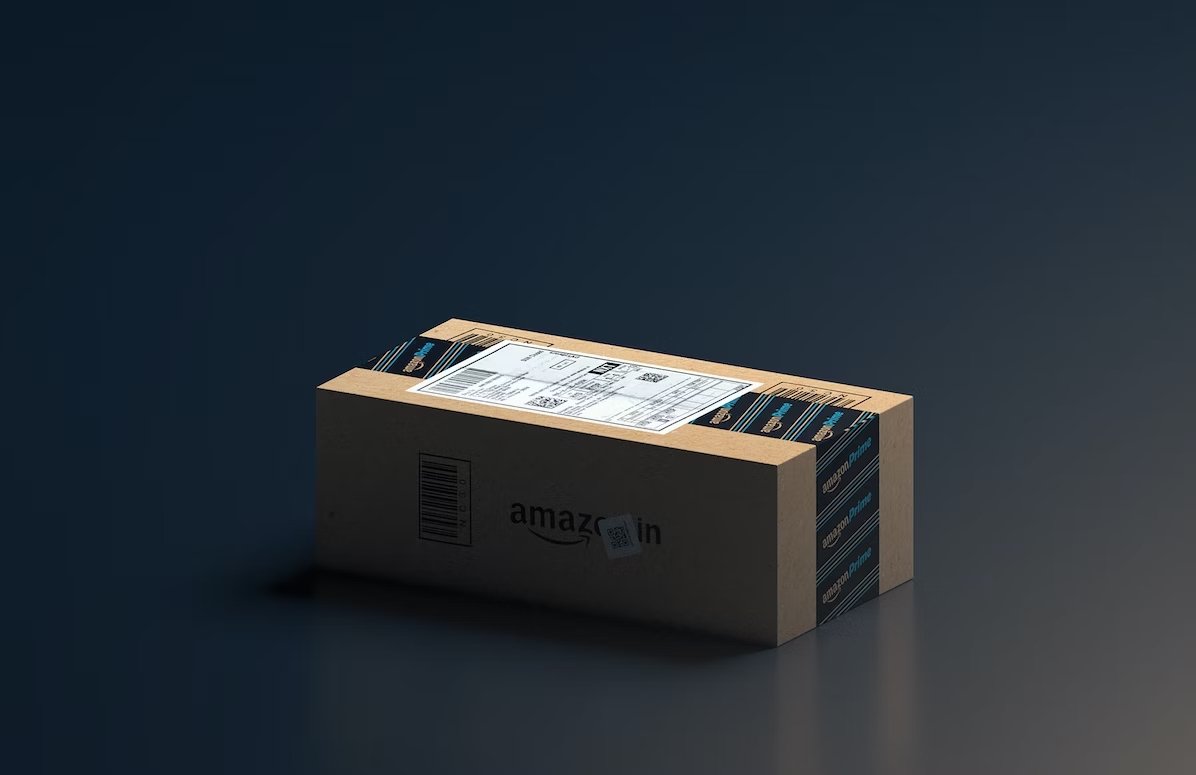 Amazon caixa de encomenda