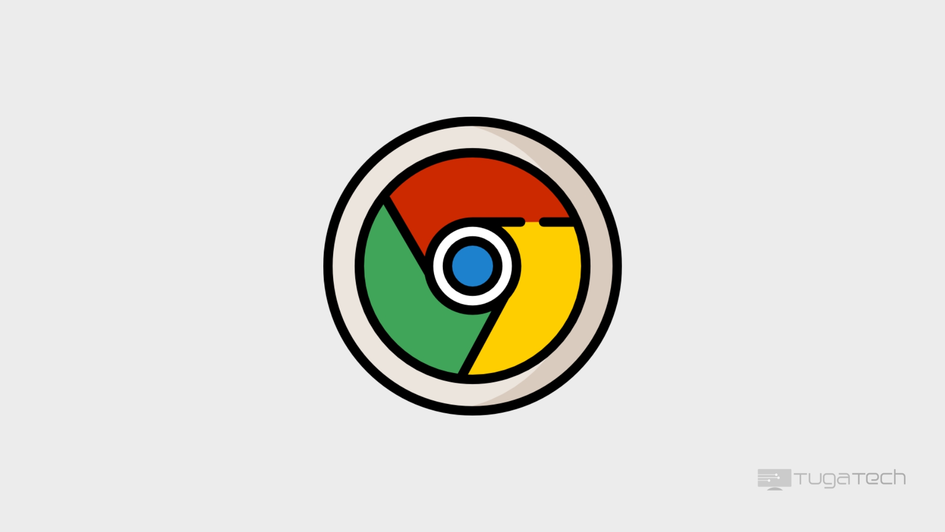 Google Chrome logo do navegador