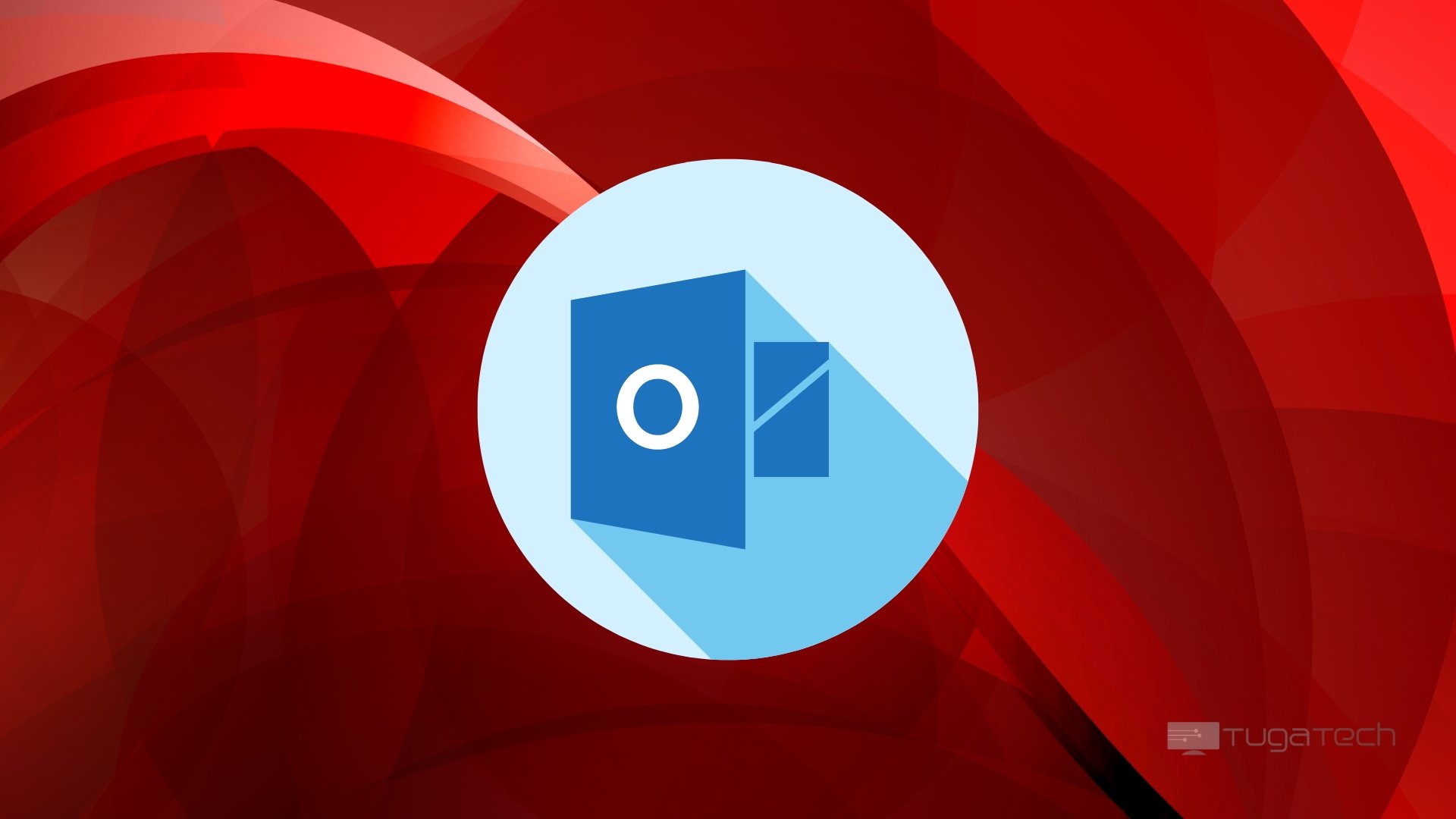 Outlook logo da aplicação