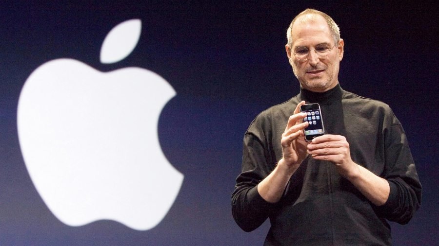 Apple iPhone original com Steve Jobs