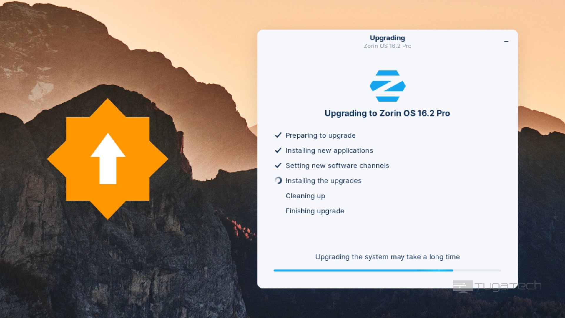 Zorin OS upgrade