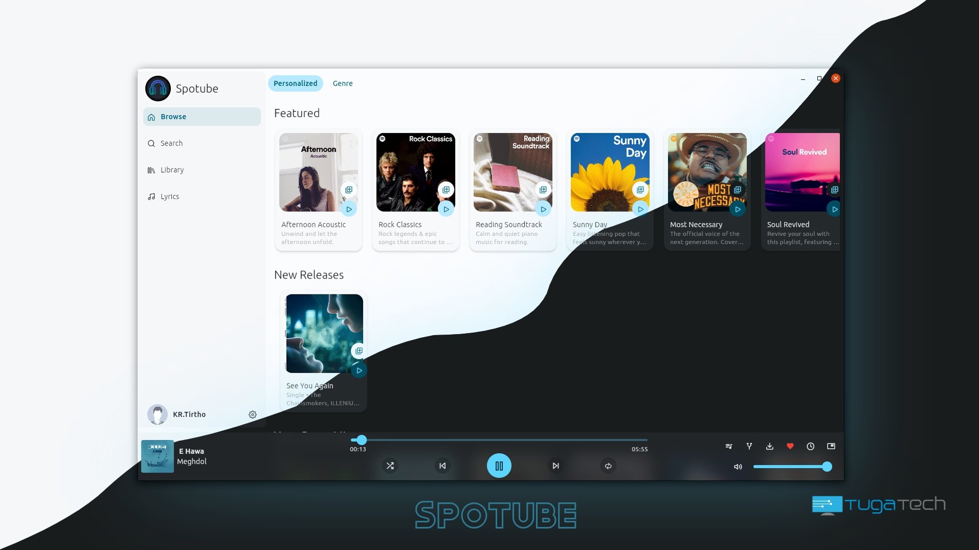 Spotube recebe nova versão com design melhorado e funcionalidades acrescidas