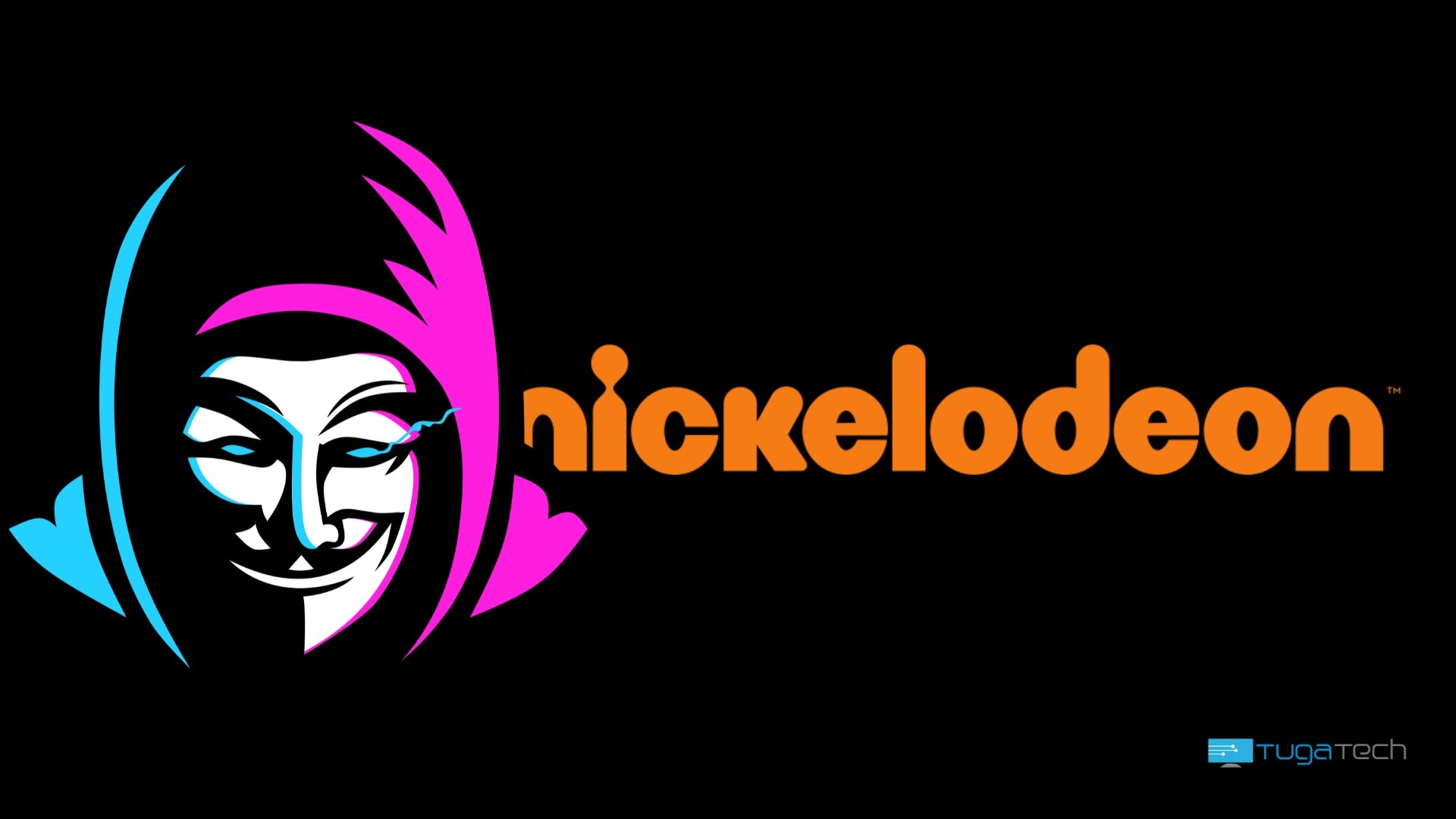 Nickelodeon sobre imagem de hacker