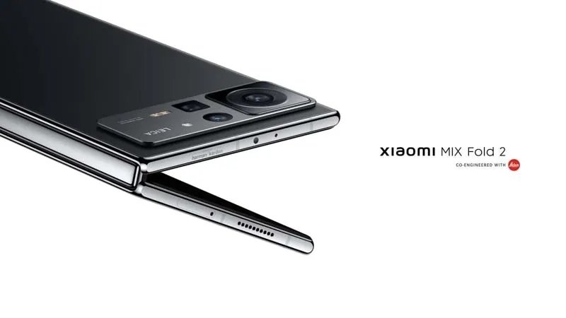 Xiaomi Mix Fold 2 em destaque