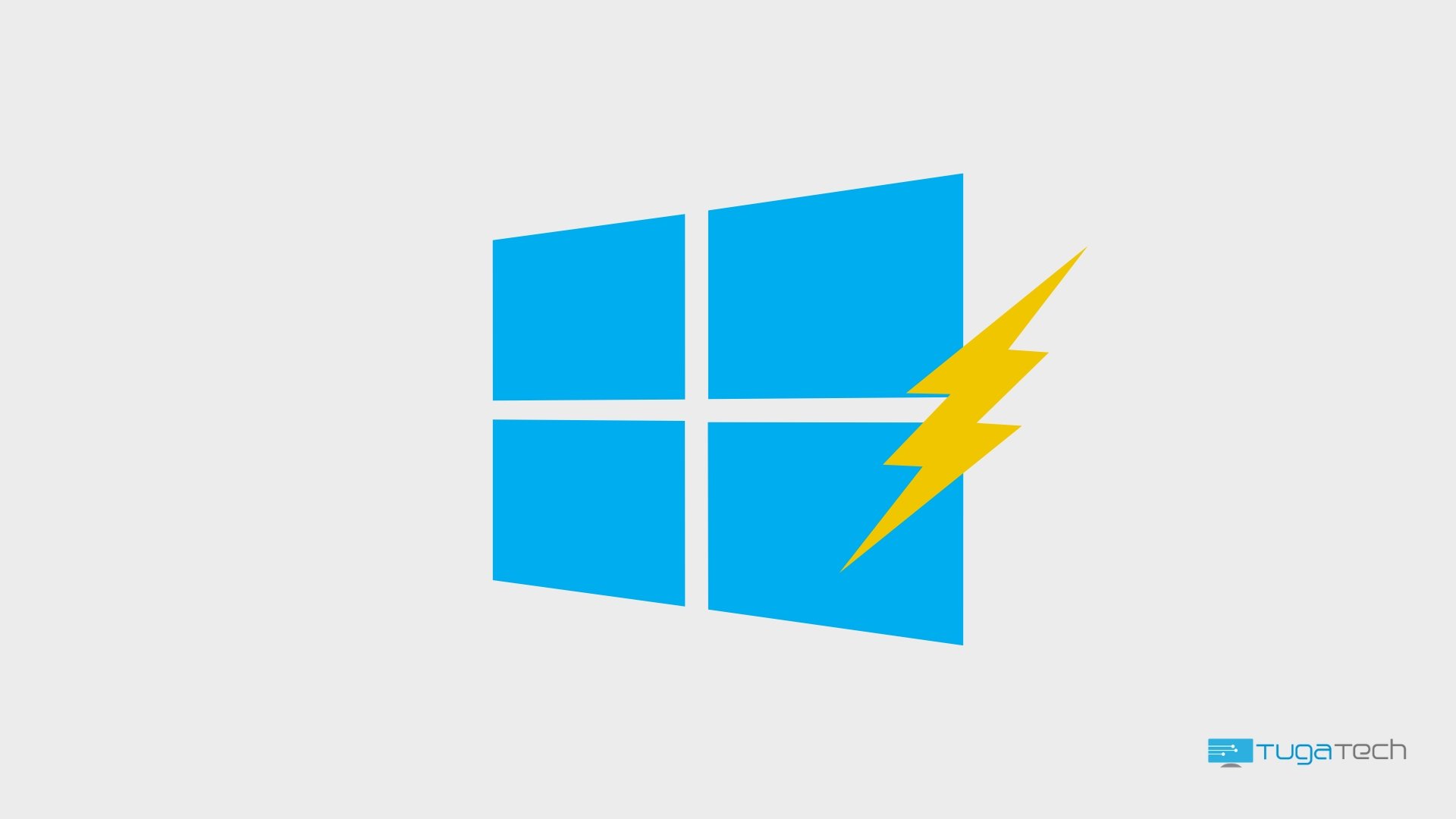 Windows 10 atualização com raio